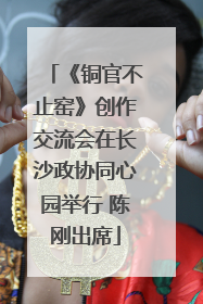 《铜官不止窑》创作交流会在长沙政协同心园举行 陈刚出席