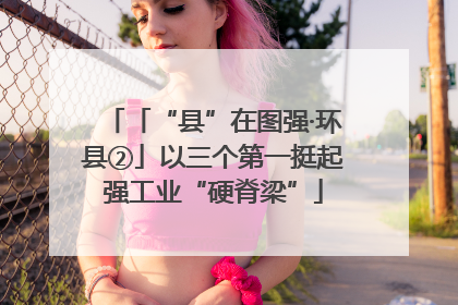 「“县”在图强·环县②」以三个第一挺起强工业“硬脊梁”