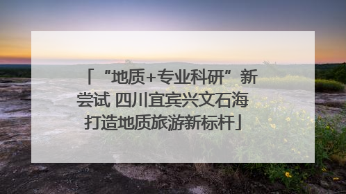 “地质+专业科研”新尝试 四川宜宾兴文石海打造地质旅游新标杆
