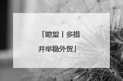 瞭望丨多措并举稳外贸