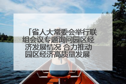 省人大常委会举行联组会议专题询问园区经济发展情况 合力推动园区经济高质量发展 王宁主持会议并讲话 王予波带队到会应询