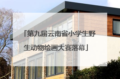 第九届云南省小学生野生动物绘画大赛落幕