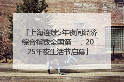 上海连续5年夜间经济综合指数全国第一，2025年夜生活节启幕