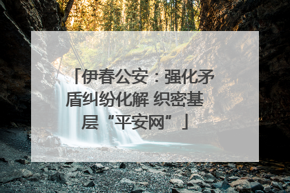 伊春公安：强化矛盾纠纷化解 织密基层“平安网”