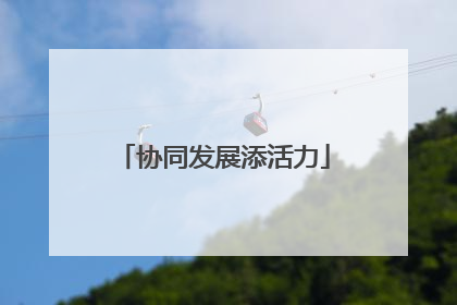 协同发展添活力