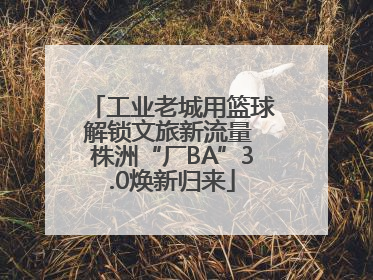 工业老城用篮球解锁文旅新流量 株洲“厂BA”3.0焕新归来