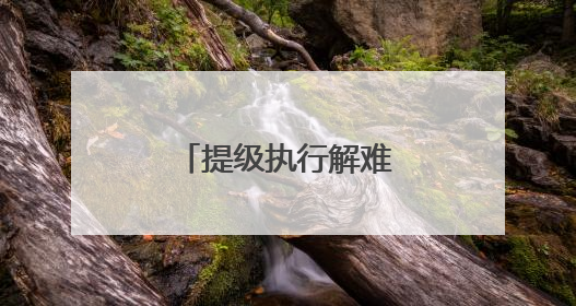 提级执行解难题 漯河中院公正高效暖民心