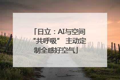 日立：AI与空间“共呼吸” 主动定制全感好空气
