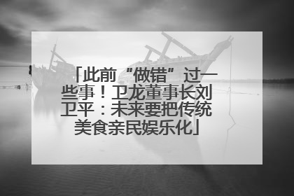 此前“做错”过一些事！卫龙董事长刘卫平：未来要把传统美食亲民娱乐化