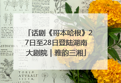 话剧《哥本哈根》27日至28日登陆湖南大剧院｜雅韵三湘