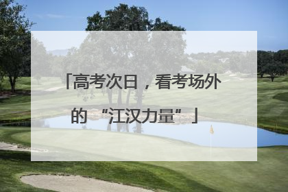 高考次日，看考场外的 “江汉力量”