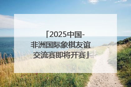 2025中国-非洲国际象棋友谊交流赛即将开赛