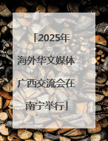 2025年海外华文媒体广西交流会在南宁举行