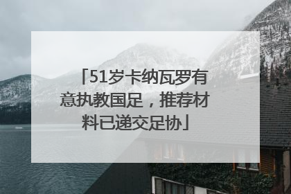 51岁卡纳瓦罗有意执教国足，推荐材料已递交足协